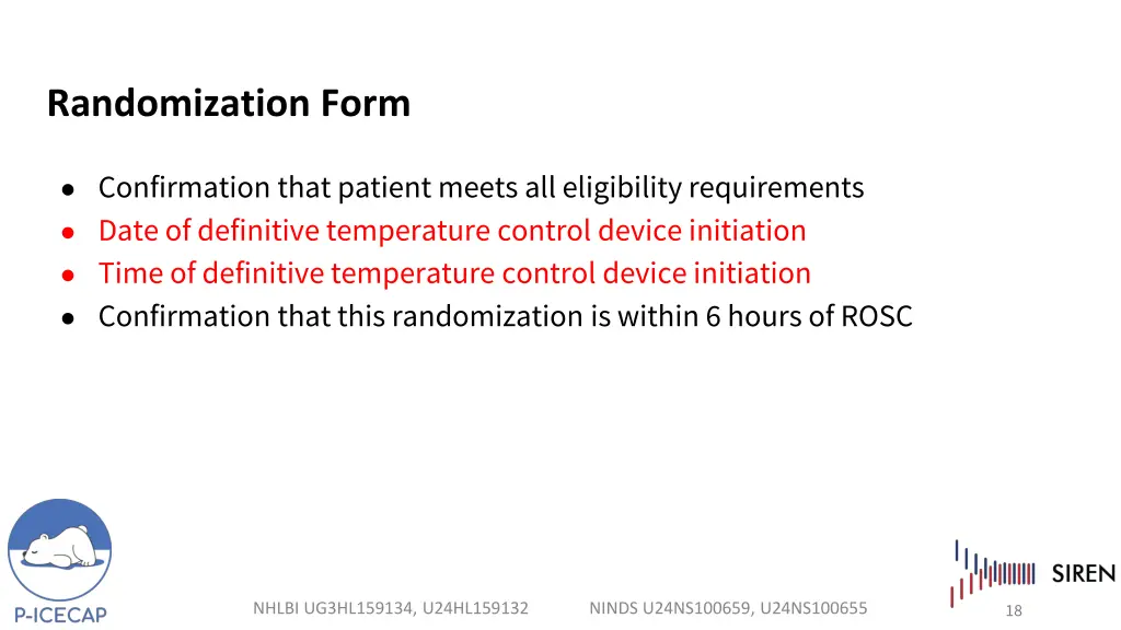 randomization form