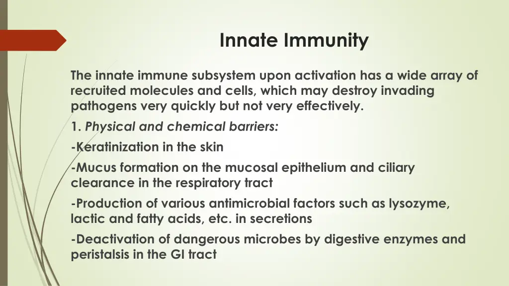 innate immunity