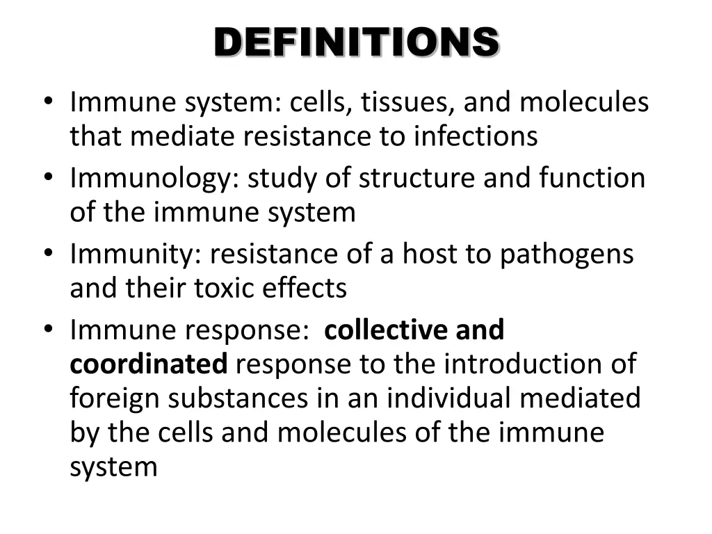 definitions