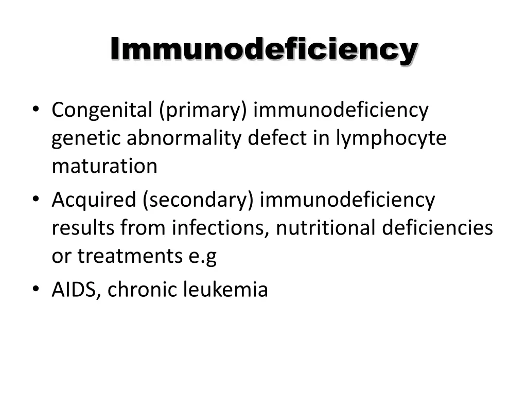 immunodeficiency 1