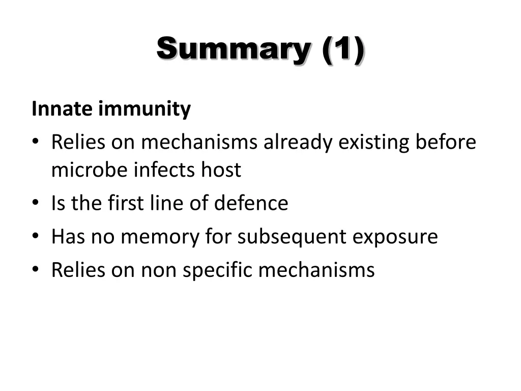 summary 1