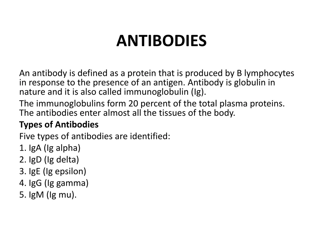 antibodies