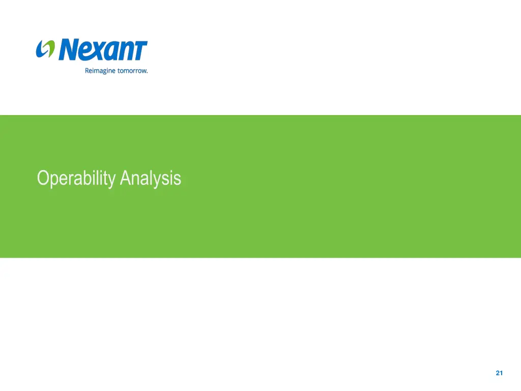 operability analysis