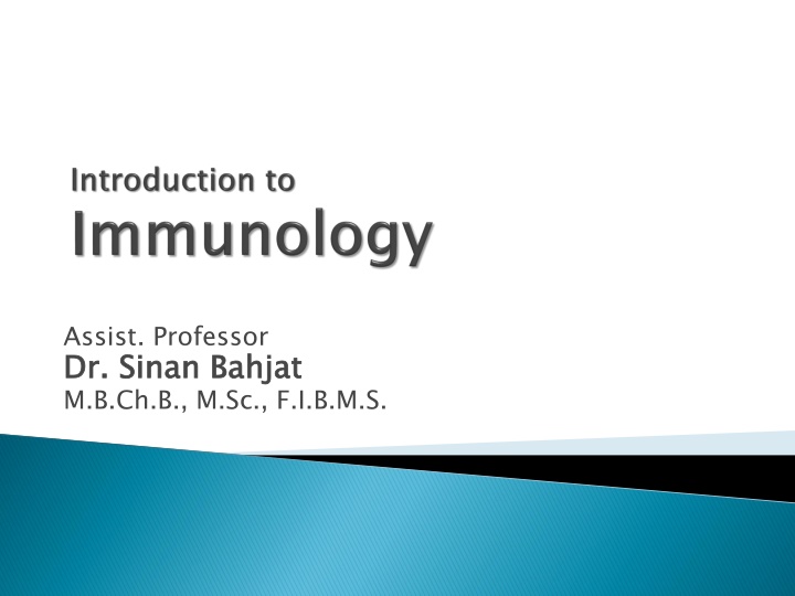 assist professor dr sinan bahjat