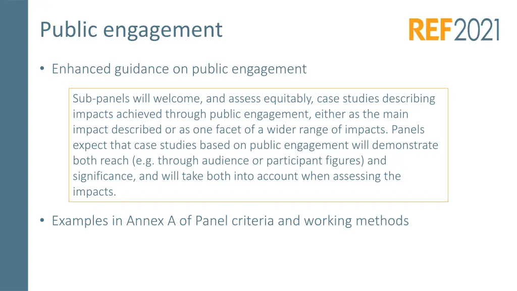 public engagement