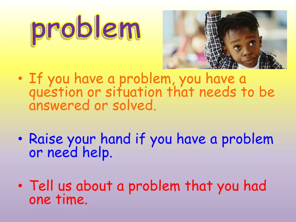 problem