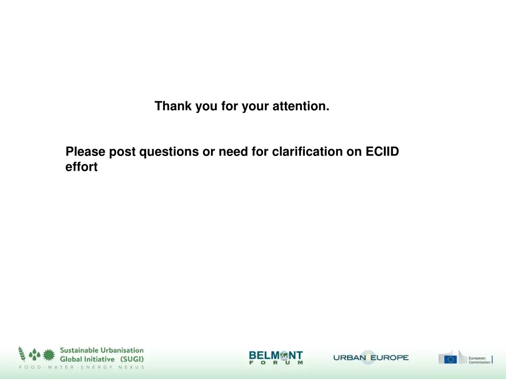 thank you for your attention