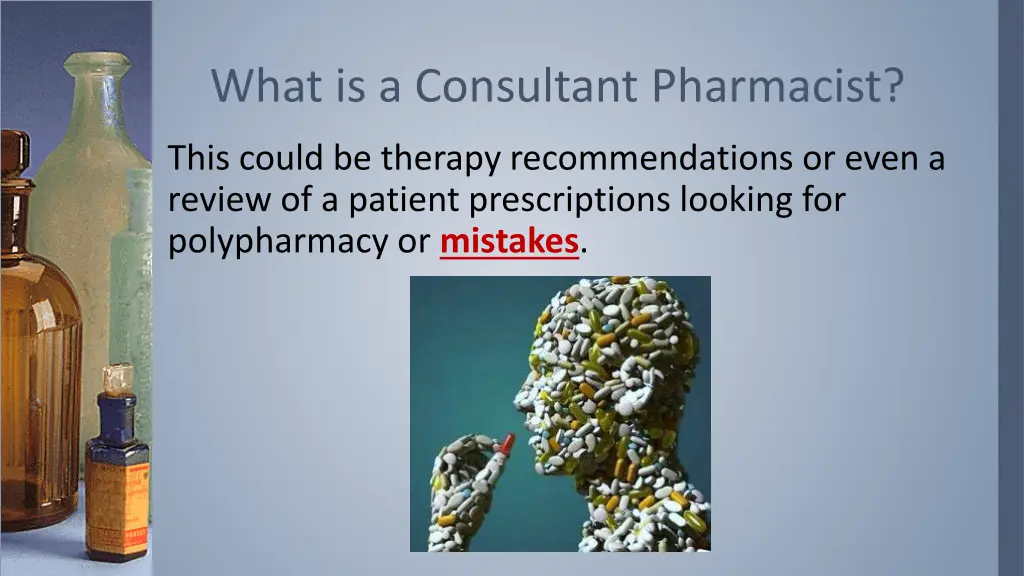 what is a consultant pharmacist 2