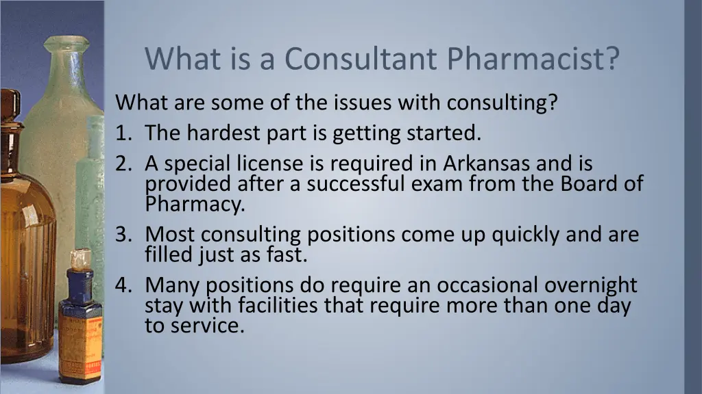 what is a consultant pharmacist 7