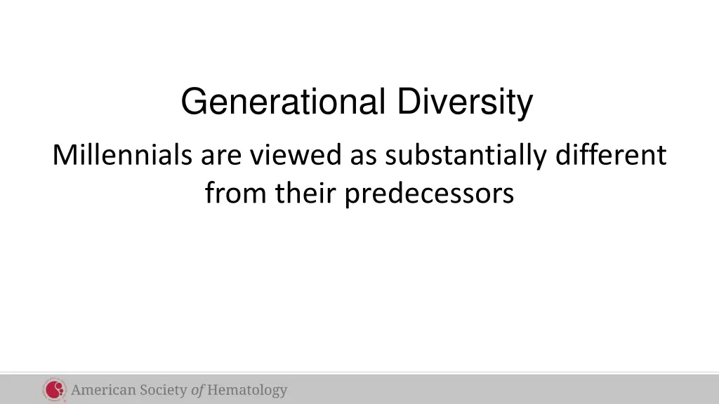 generational diversity