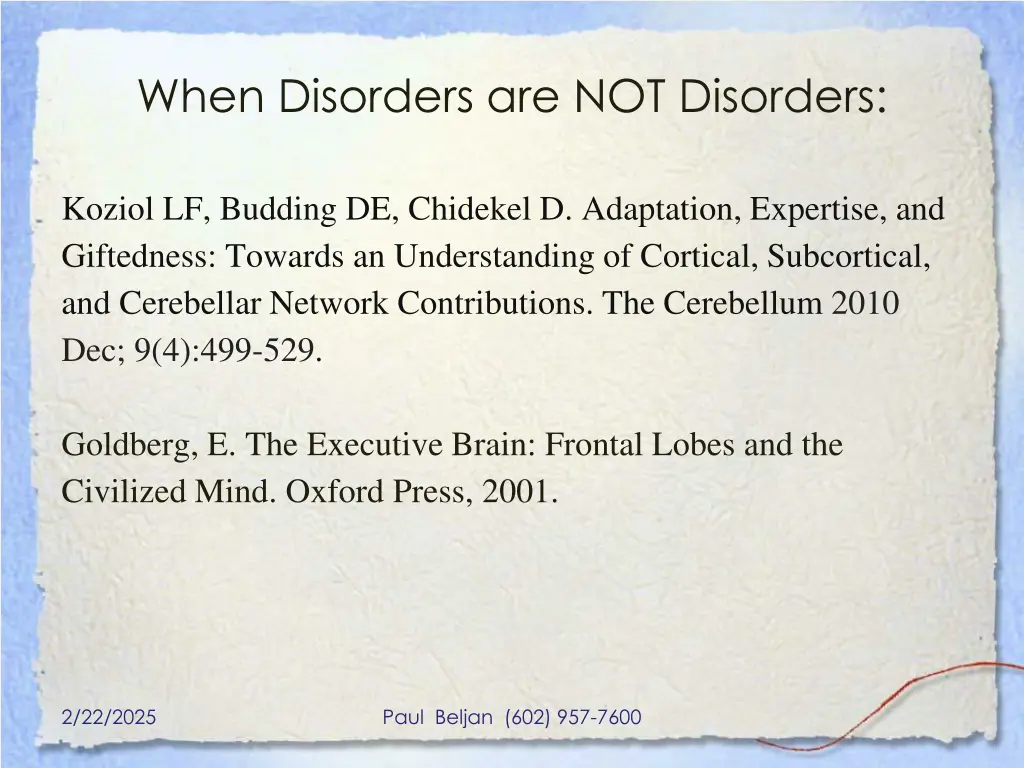 when disorders are not disorders 2