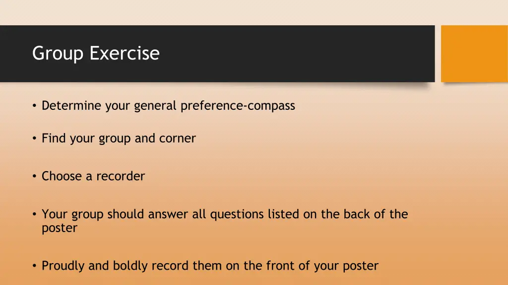 group exercise