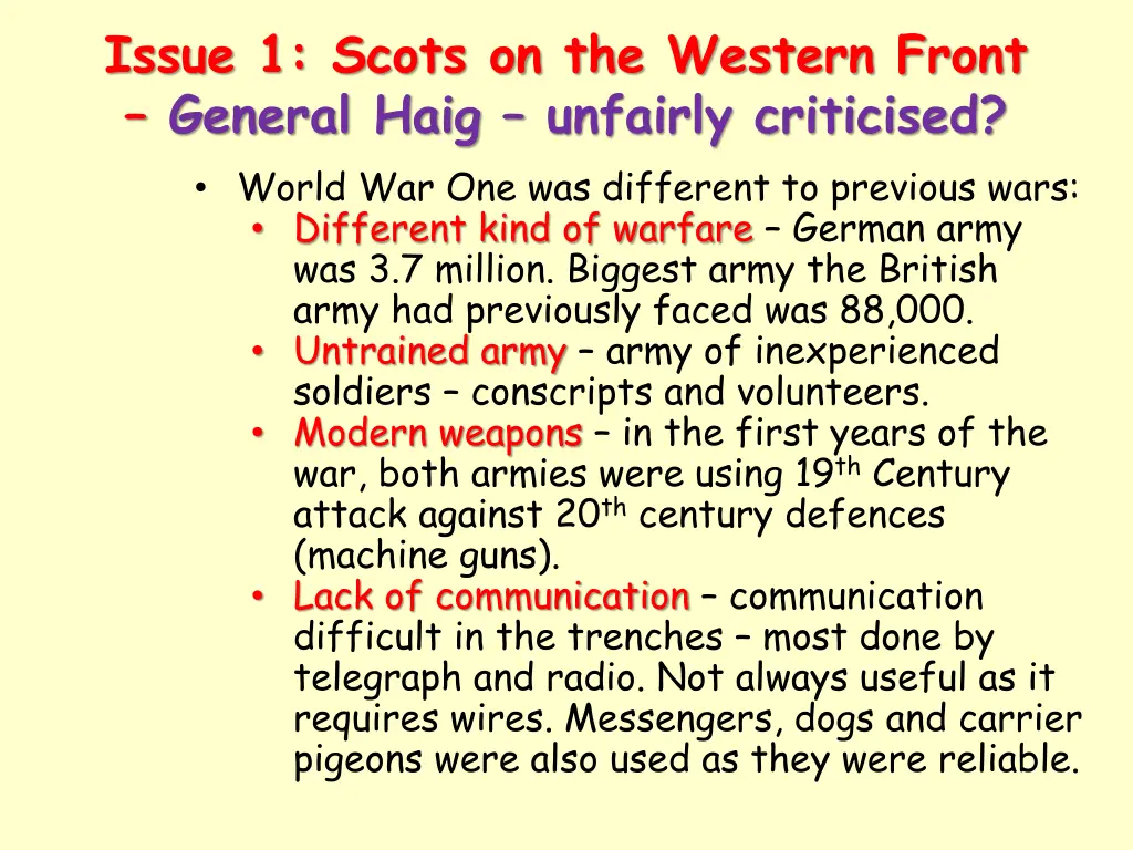 issue 1 scots on the western front general haig 3