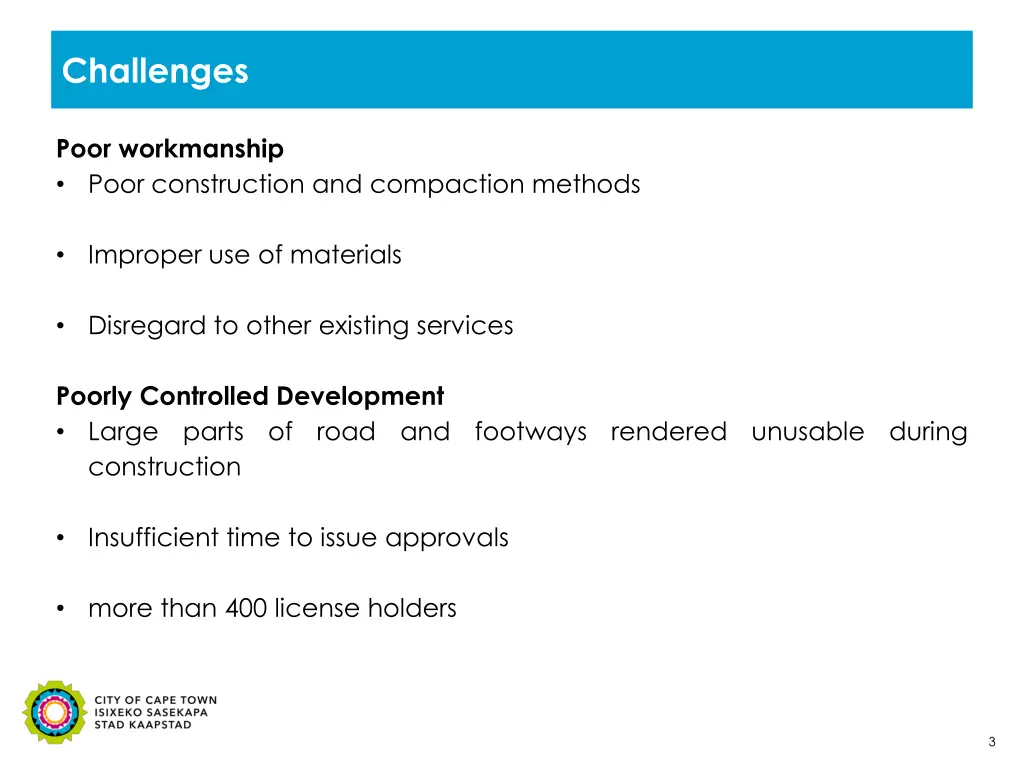 challenges