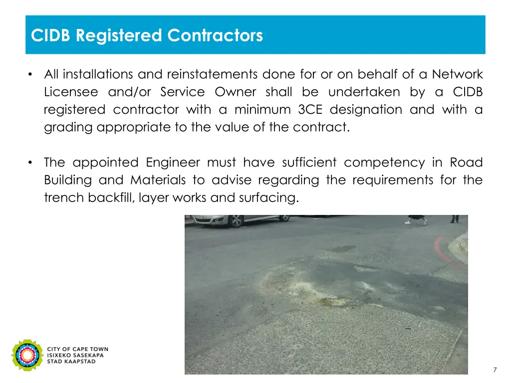 cidb registered contractors