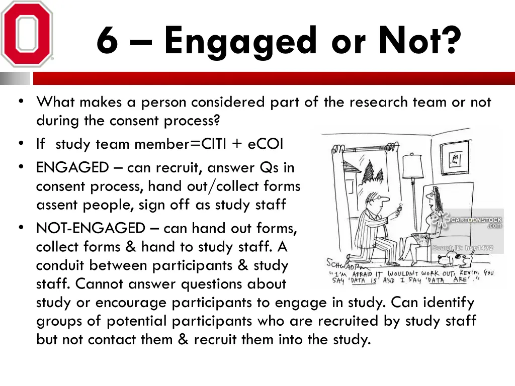 6 engaged or not