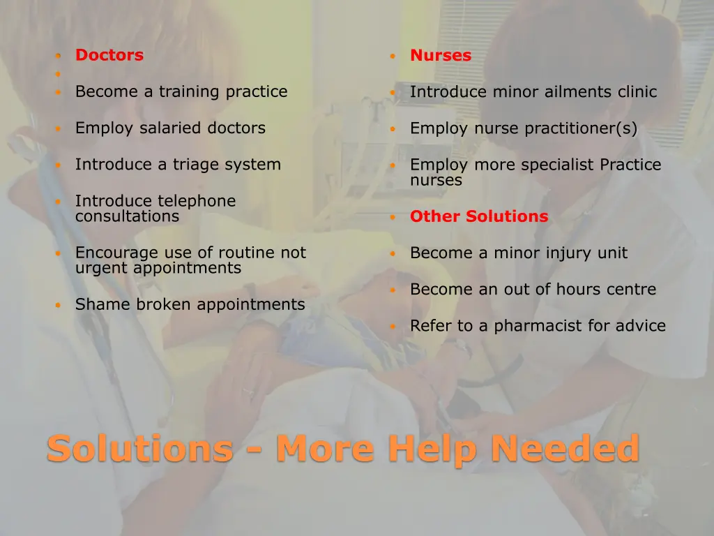 doctors become a training practice