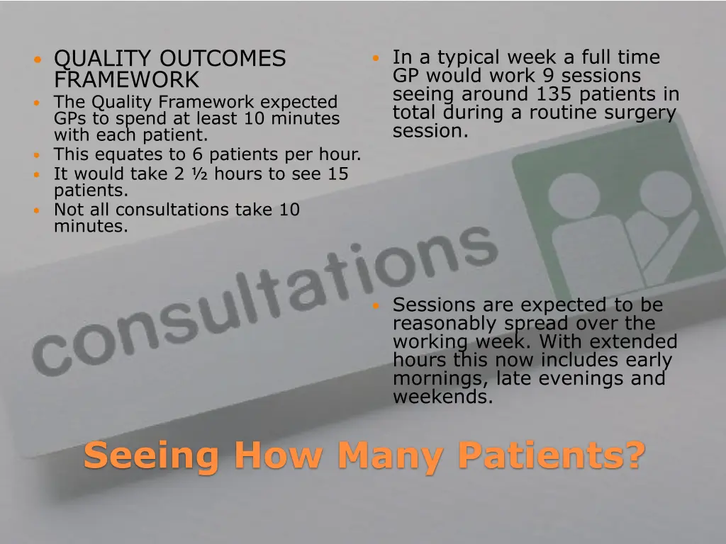 quality outcomes framework the quality framework
