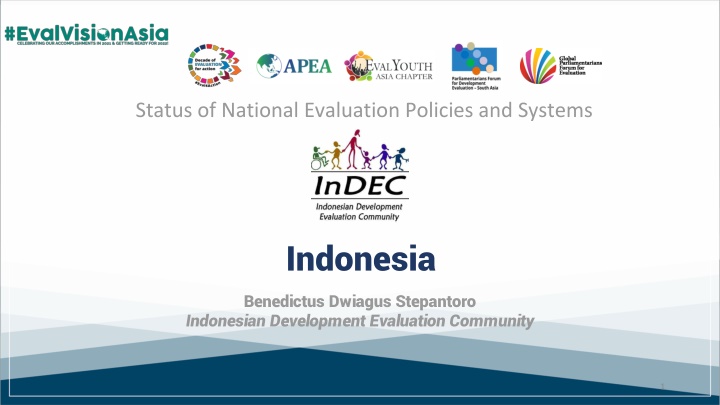status of national evaluation policies and systems