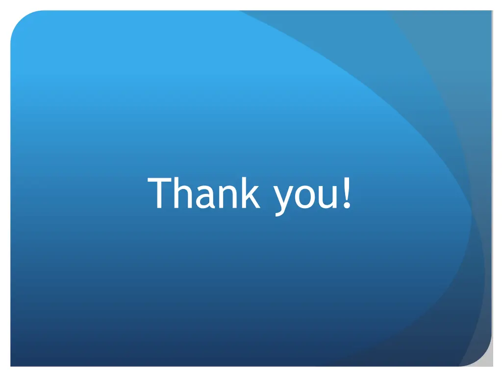 thank you
