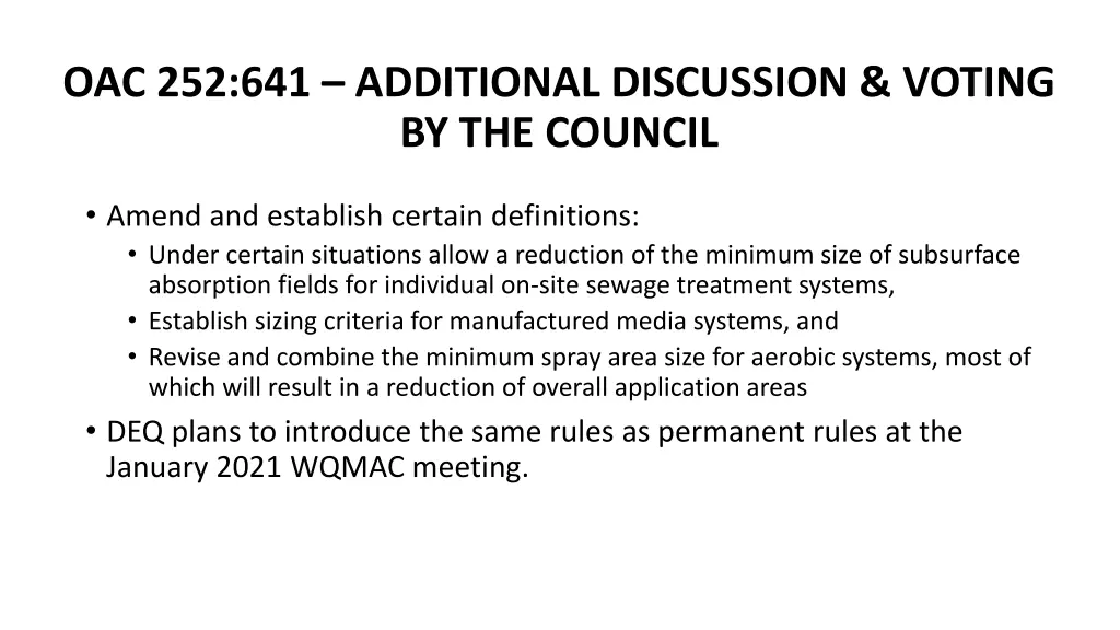 oac 252 641 additional discussion voting