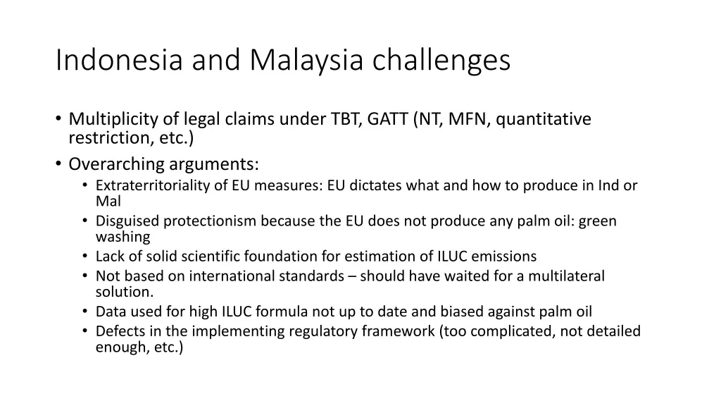 indonesia and malaysia challenges