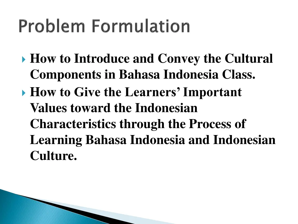 how to introduce and convey the cultural