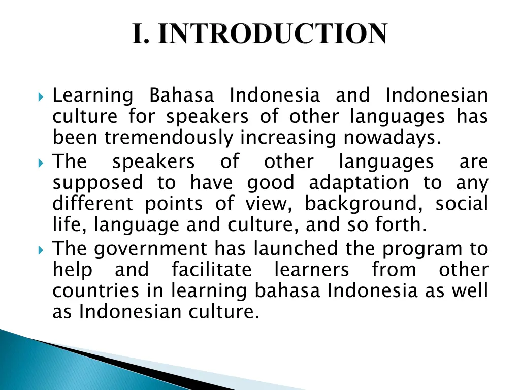 learning bahasa indonesia and indonesian culture