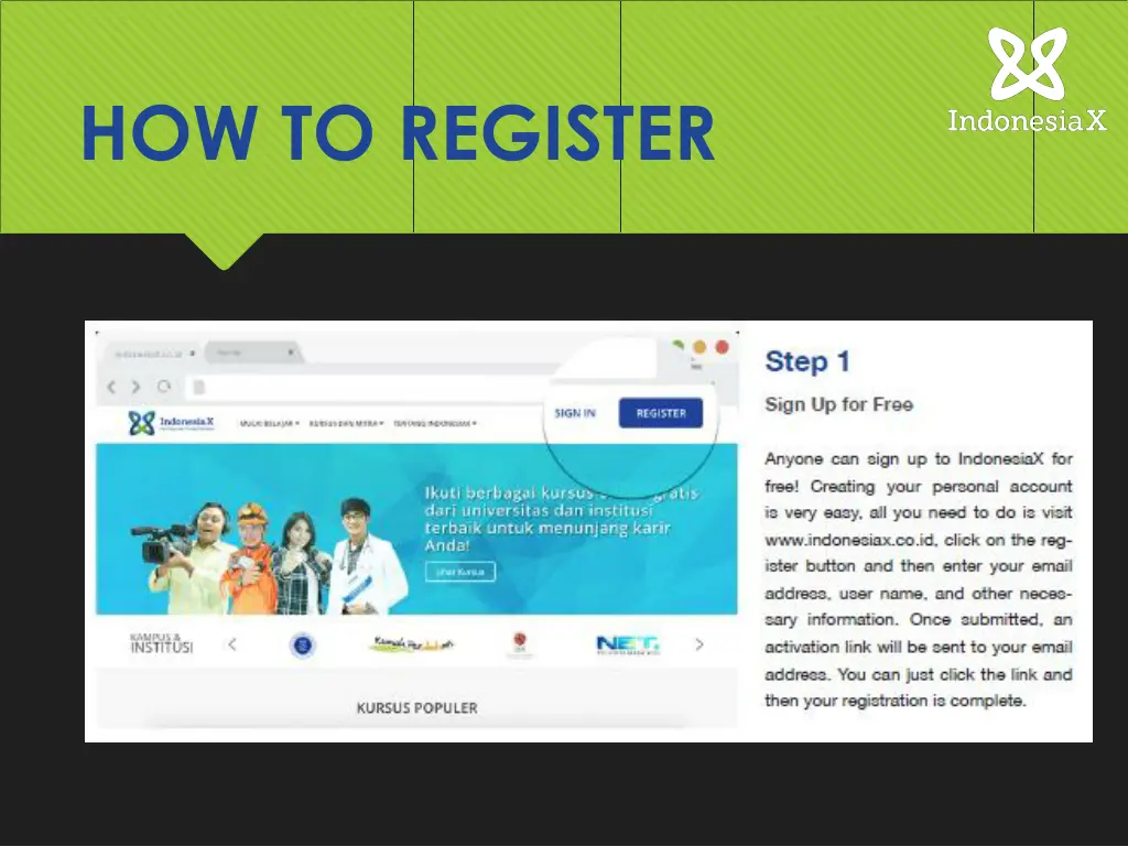 how to register