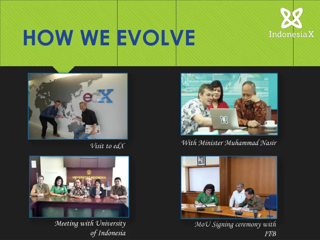 how we evolve