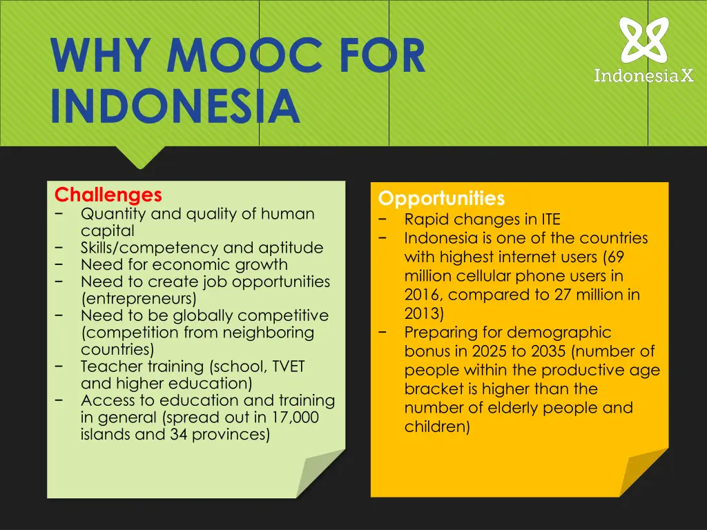 why mooc for indonesia