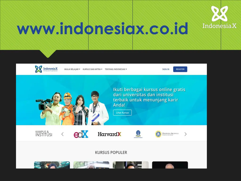 www indonesiax co id