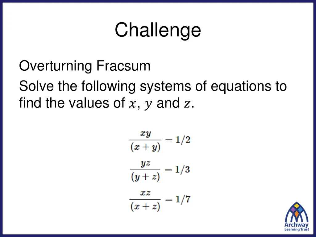 challenge