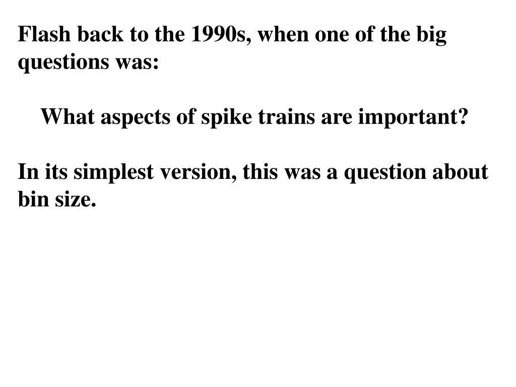flash back to the 1990s when