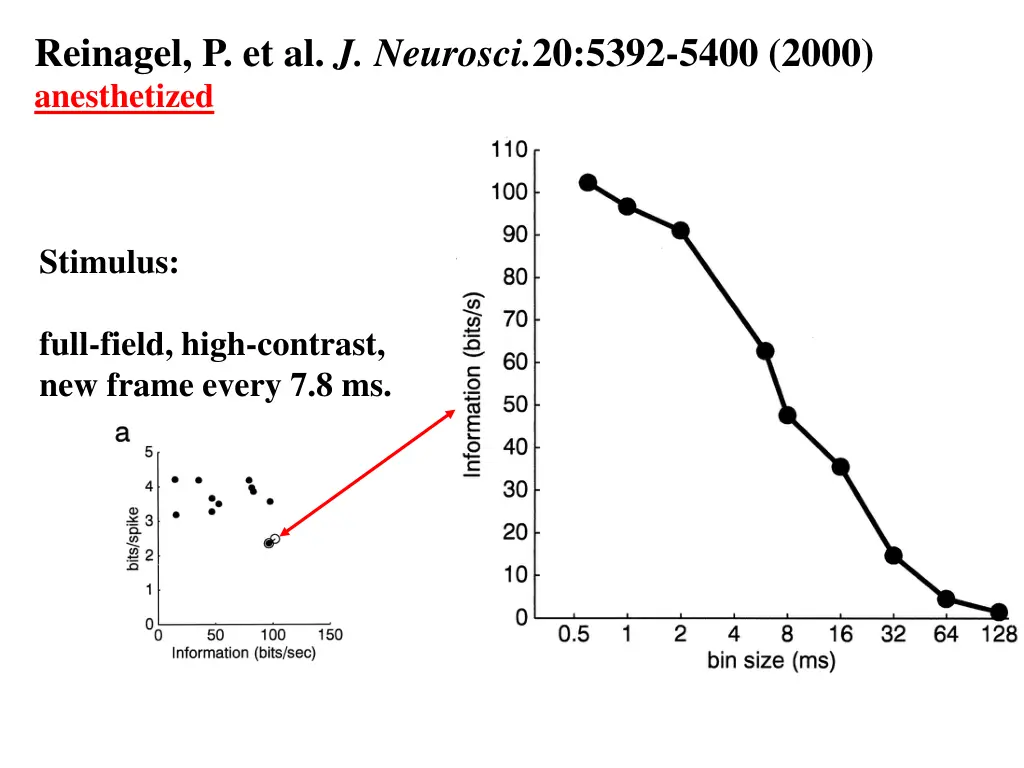 reinagel p et al j neurosci 20 5392 5400 2000