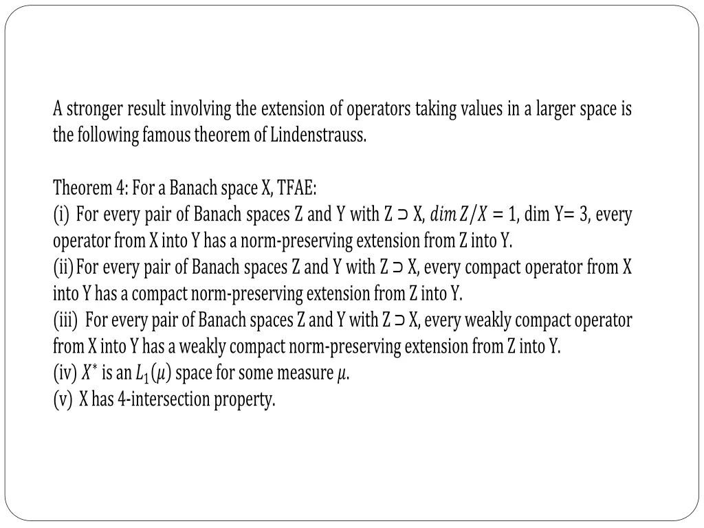 a stronger result involving the extension