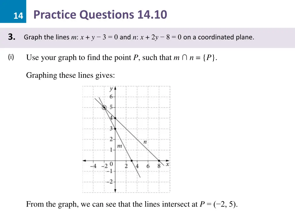 14 practice questions 14 10 8
