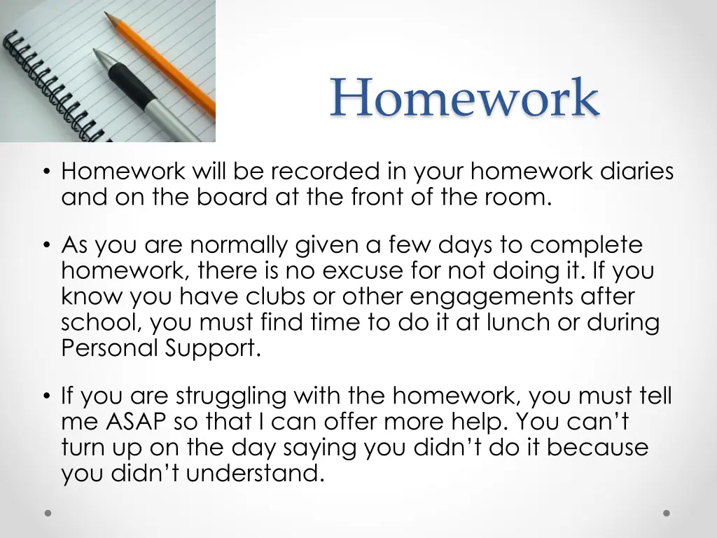 homework