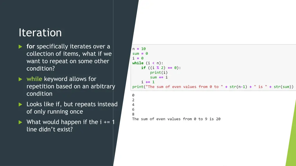 iteration