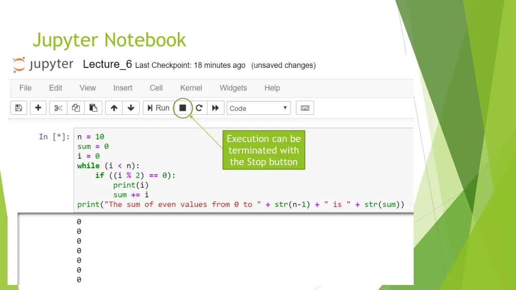 jupyter notebook 1