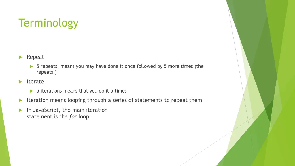 terminology