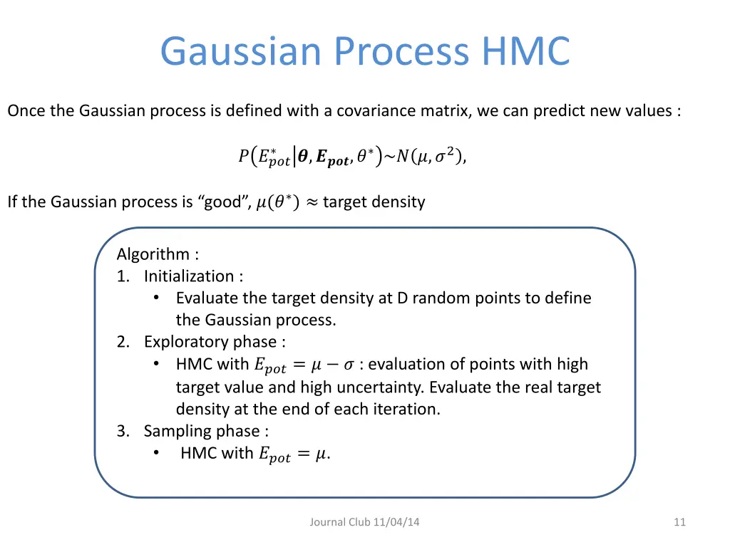 gaussian process hmc 1
