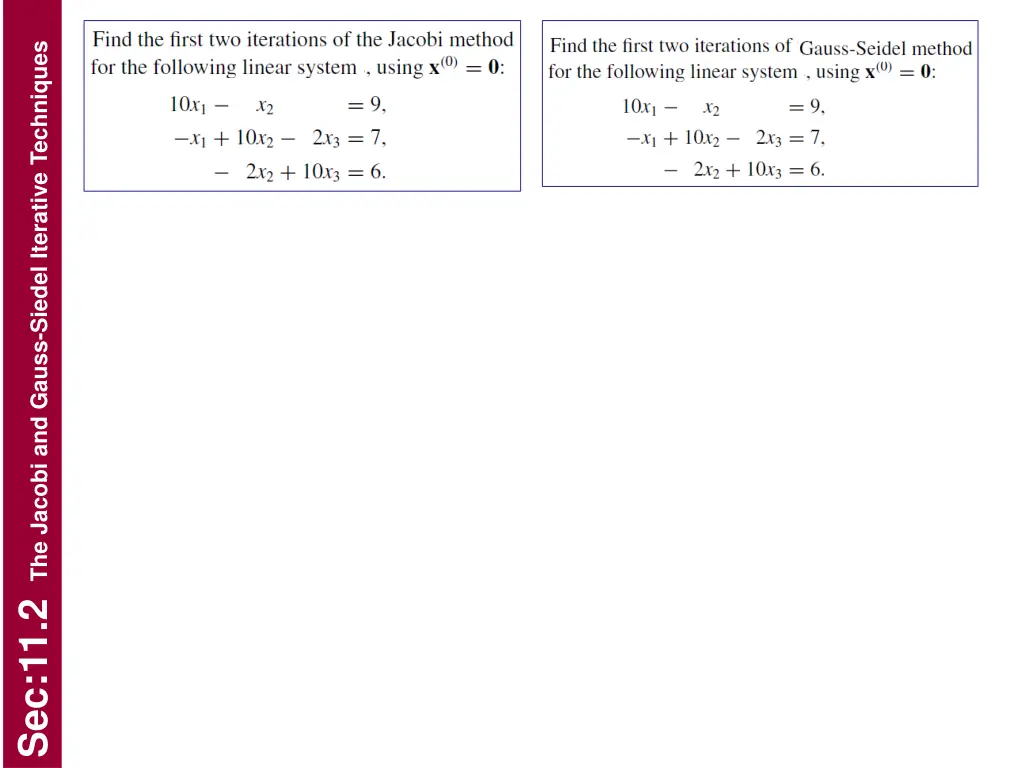 sec 11 2 the jacobi and gauss siedel iterative 17