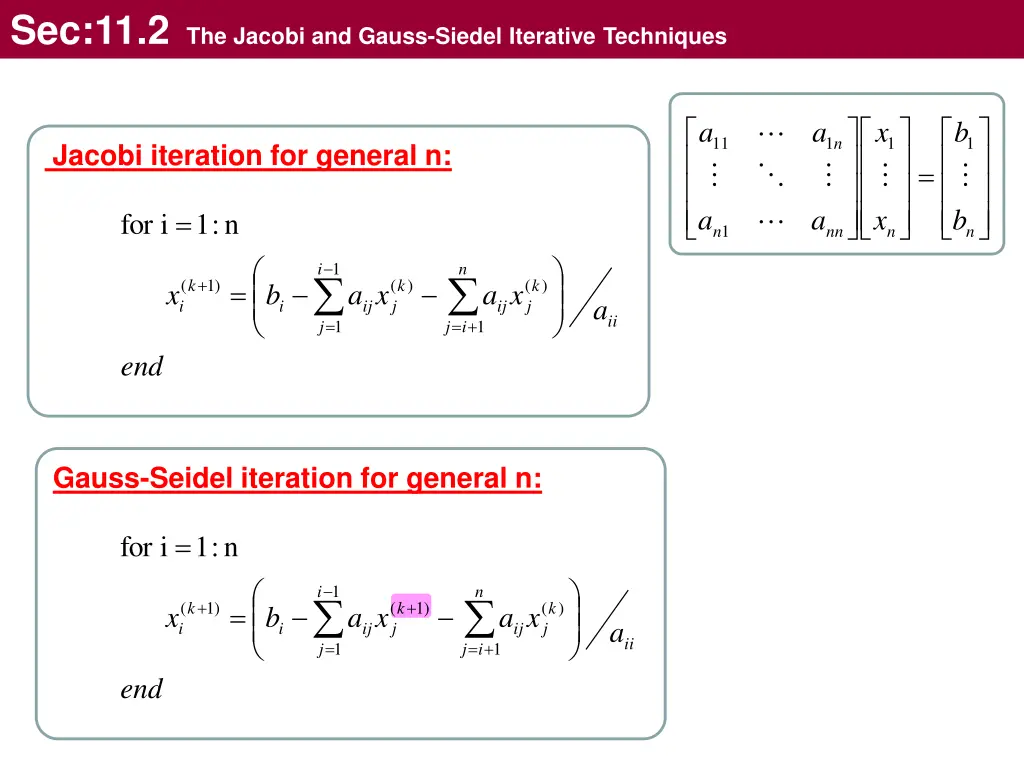 sec 11 2 the jacobi and gauss siedel iterative 5