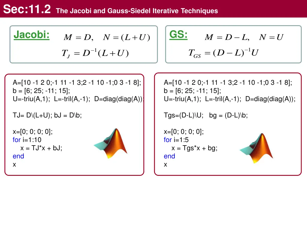 sec 11 2 the jacobi and gauss siedel iterative 9