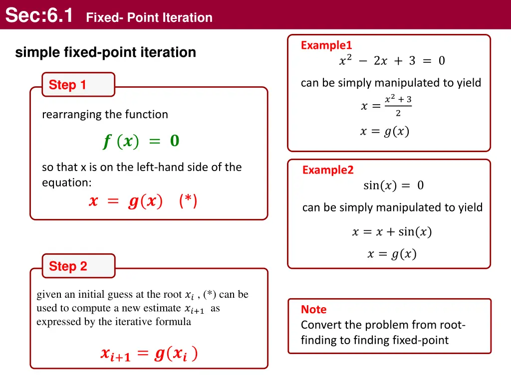 sec 6 1 fixed point iteration 2