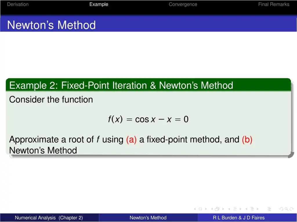 derivation