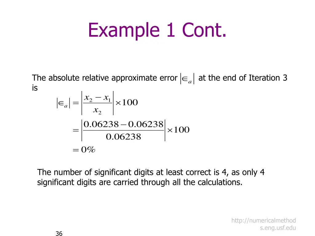example 1 cont 10
