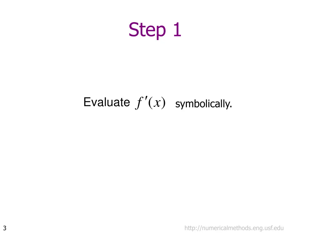 step 1
