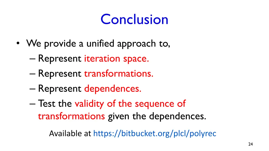 conclusion